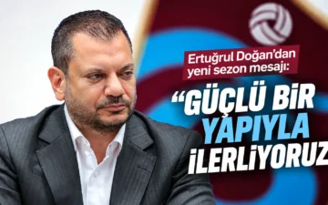 güçlü bir yapıyla ilerliyoruz