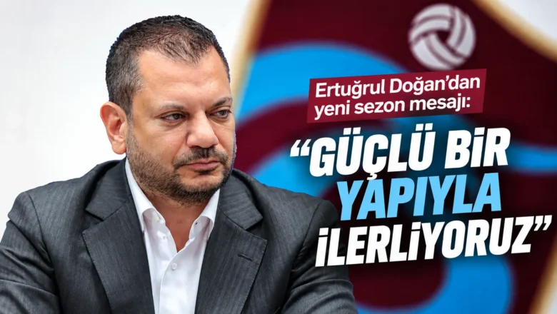 güçlü bir yapıyla ilerliyoruz