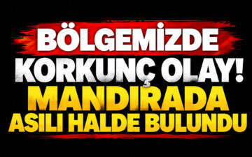 mandırada asılı