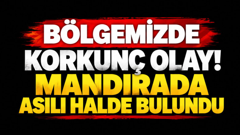 mandırada asılı