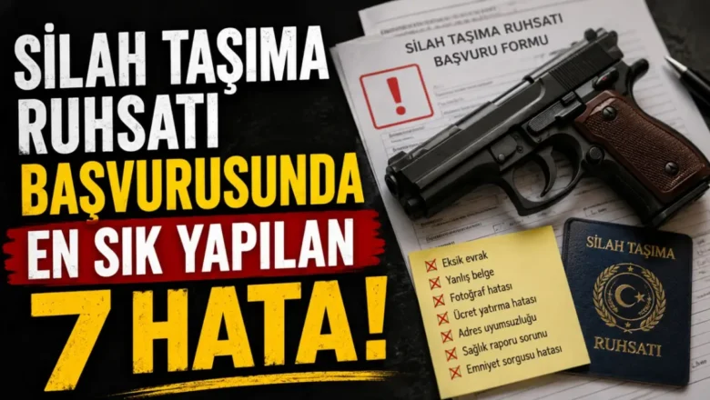 silah taşıma ruhsatı